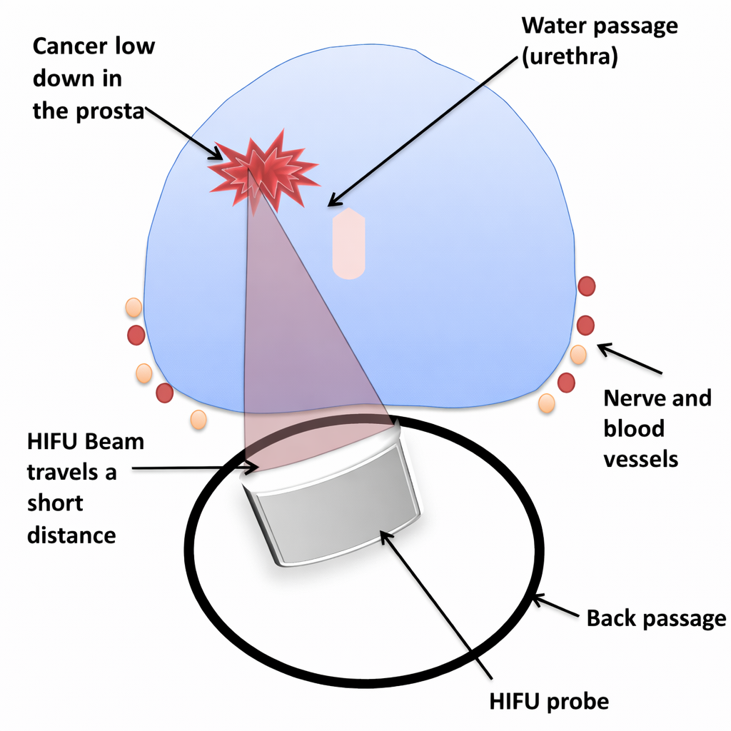 HIFU diagram anterior